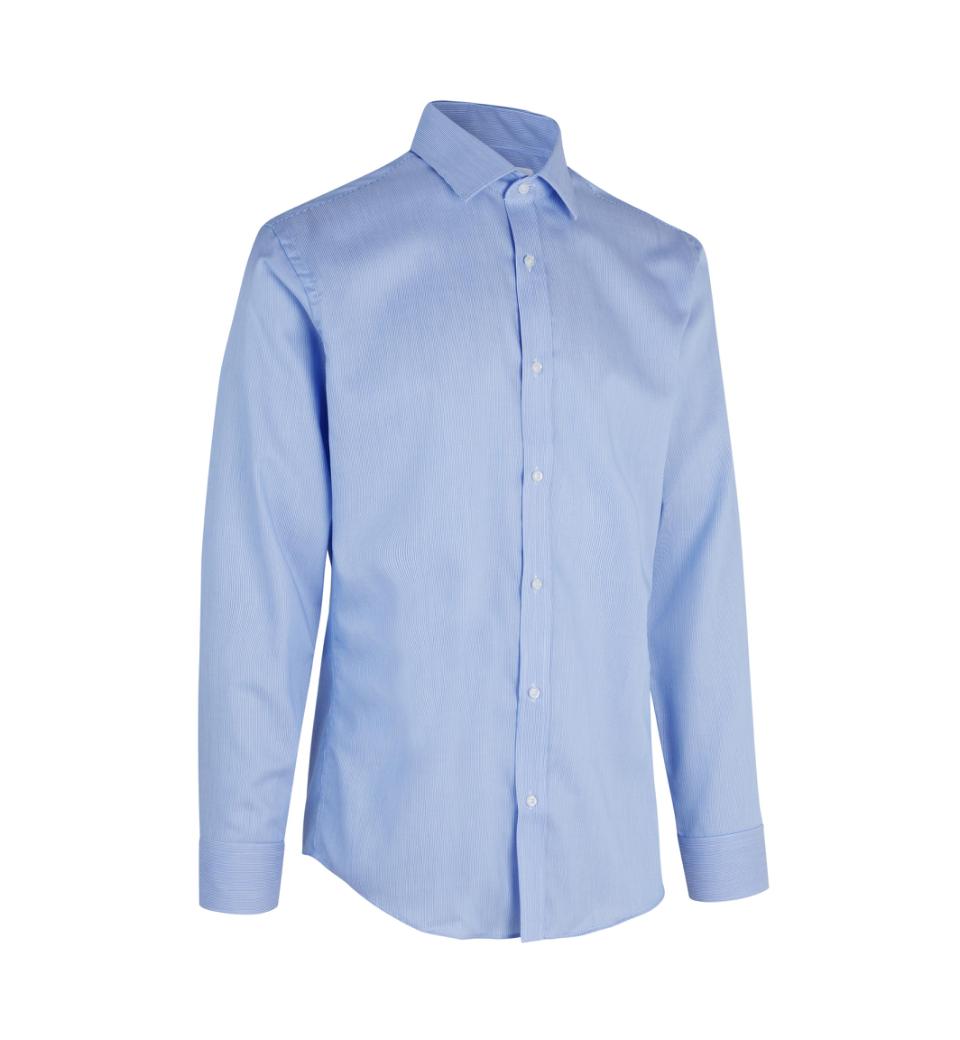 Seven Seas Skjorter ss37-lyseblå_S - Bygholm Menswear